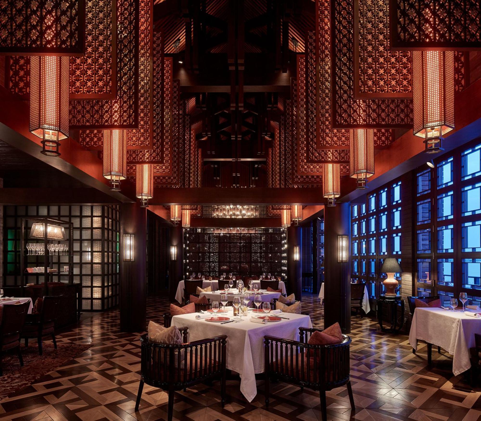 The Ritz-Carlton, Langkawi Hotel Exterior photo The interior of the restaurant